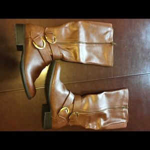 lifestride women's riding boots size 9 wide